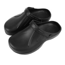 (Black 42) Men Closed Toe Anti-Slip Breathable EVA Sandal Black 42