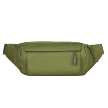 (OD Green Free Size) Multi Waist Pack Large Capacity Nylon Running OD Green