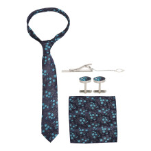 (HB177) Men Tie Set Cufflink Clip 3 Piece Gift Box HB175
