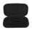(Black Free Size) Stethoscope Case Portable EVA Storage Box Mesh Pocket Black 2
