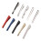 10 Pcs Tie Clip Copper Necktie Pin Set 5
