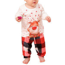 (Christmas Print BABY: 18-24M) Christmas Pajamas Set Warm Soft Crewneck Baby 12-18M