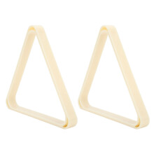 2Pcs Billiard Triangle Rack for 5.25cm White Ball