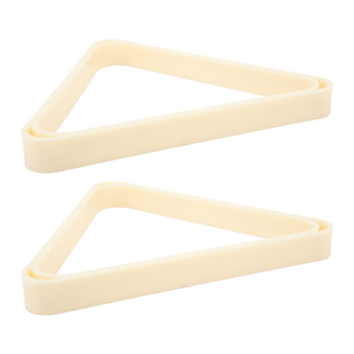 2Pcs Billiard Triangle Rack for 5.25cm White Ball 2