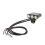 Motorcycle Push Button 3 Bottons Aluminium Alloy Self Lock Reset 3