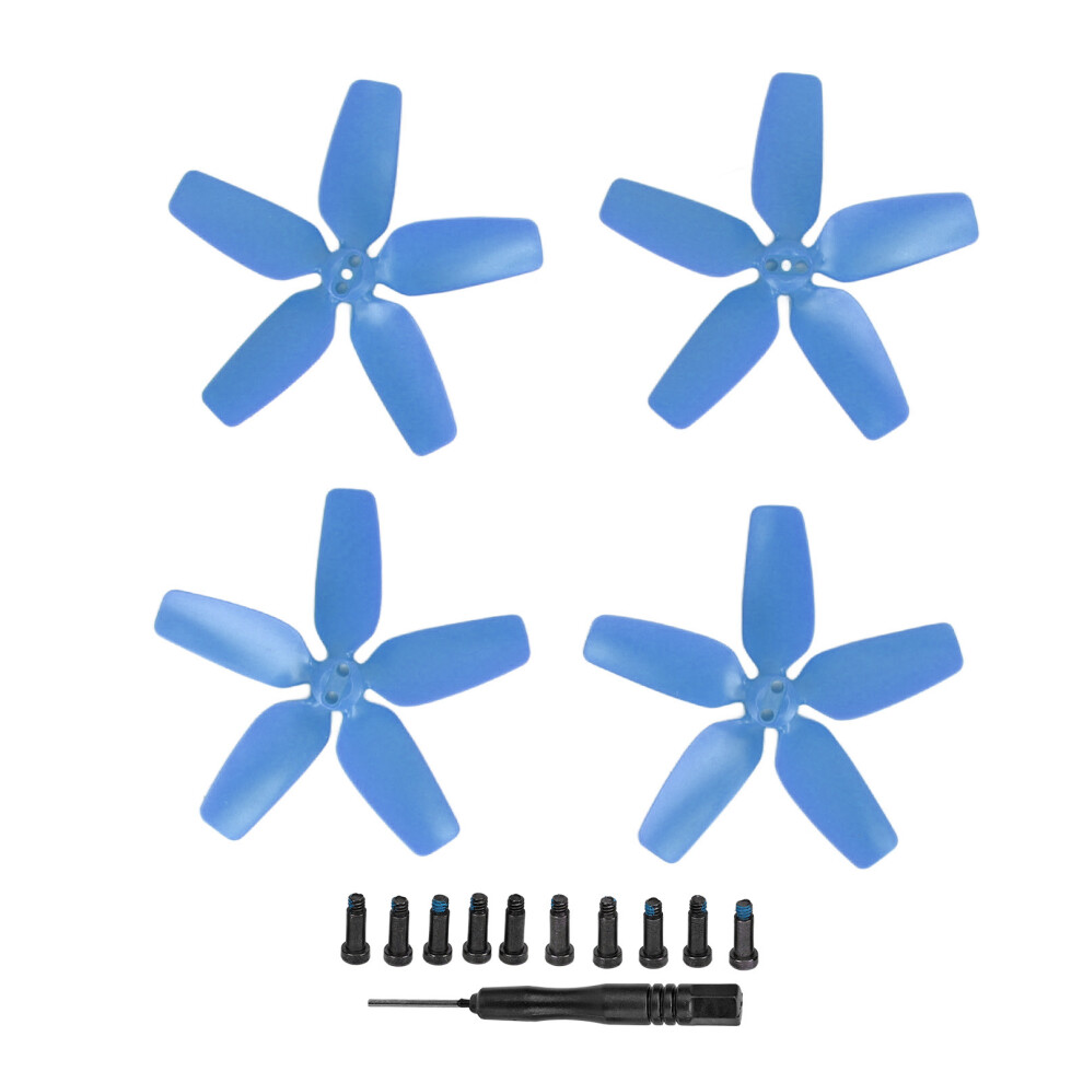 () 4Pcs Drone Propellers Pc Lightweight For Avata With Screwdriver Blue/Orange 643505307542