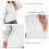(White S) Hoodie Long Sleeve Polyester Drawstring Hat Light Gray XXL 4