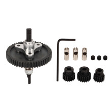(Silver) RC Differential Gear Set 54T 15T 17T 19T Pinion for Traxxas Slash Blue