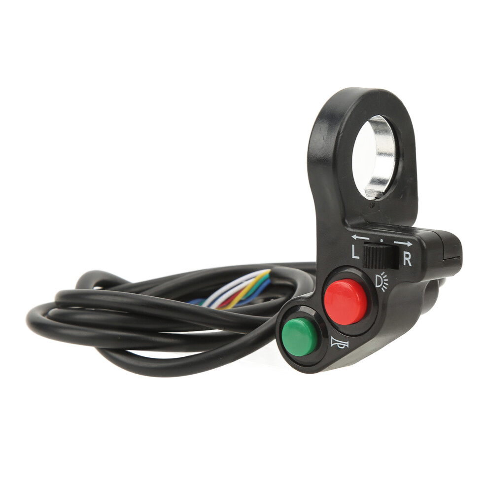 Motorcycle Handlebar 3-In-1 Switch Horn Turn Signal Headlight 643505310313