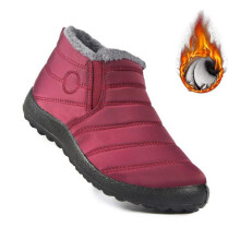 Winter Boots Warm Waterproof Cotton Snow Boots for Skiing Hiking