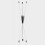 (Black) Elastic Fitness Bar Vibration Weighted Exercise Red 2