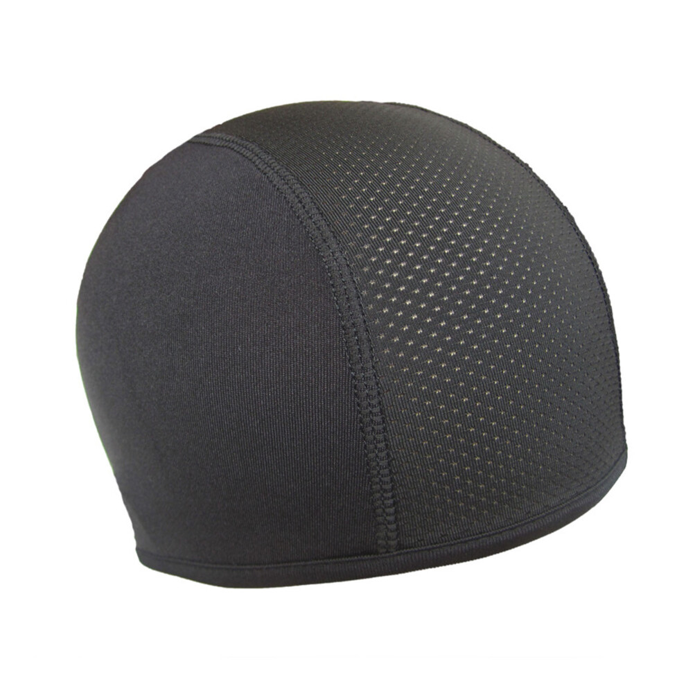 (Black) Helmet Lined Cap Breathable Sweat Absorbing Motorcycle Liner Black-image-OPC-PMKB6YB-NEW