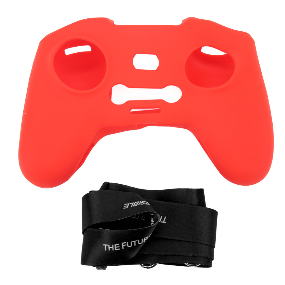( Lanyard) Silicone Cover For Avata Fpv Remote Controller With Lanyard Black/Red 643505311884