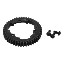 Spur Gear 46T Steel Black Anti Rust Hardened RC Car Gear