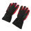 (Black Red) Electric Heated Gloves Waterproof Battery Powered Black Red 2