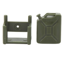 (Dark Green) RC Fuel Tank Simulated Lightweight for AXIAL SCX24 1/18 Dark Green