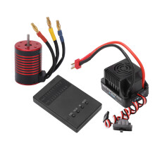 (5200KV) Brushless Motor ESC Kit 3650 60A 3600KV for 1/10 RC Car Waterproof