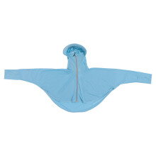 (Blue Free Size) Sun Protection Suit Long Sleeve UV Hoodie Blue Free Size