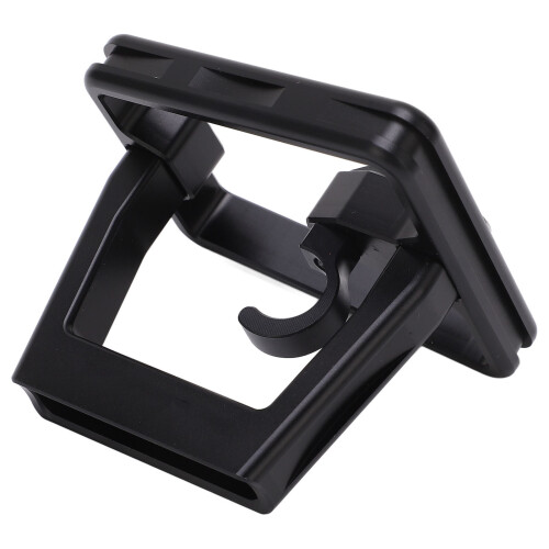 Bicycle Front Carrier Block Black Aluminium 3 Holes Brompton Dahon 1