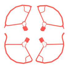 (Red) Drone Propeller Guard Cover Anti Impact for Mini 3 Pro Red