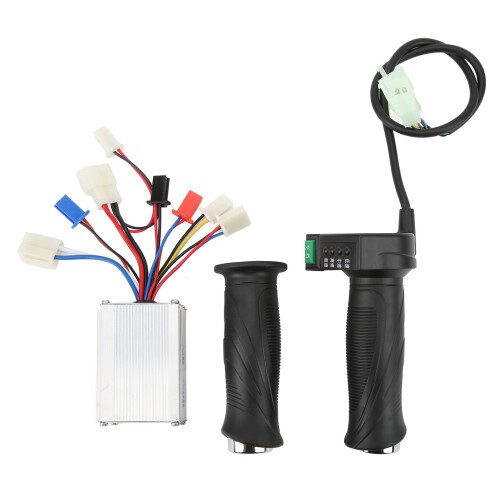 Brushed Motor Speed Controller Throttle Grip Set 12V 250W
