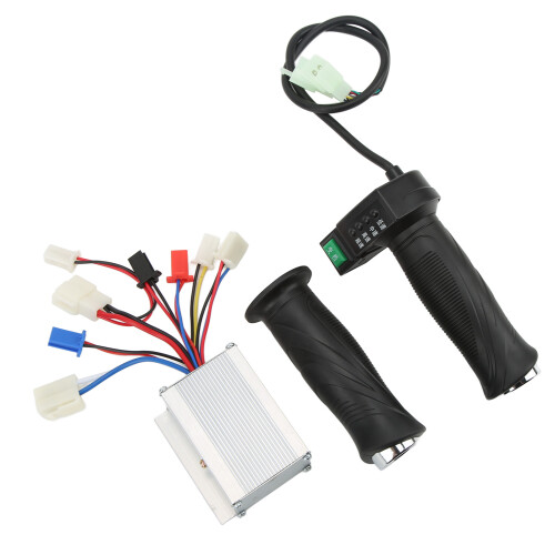 Brushed Motor Speed Controller Throttle Grip Set 12V 250W 2