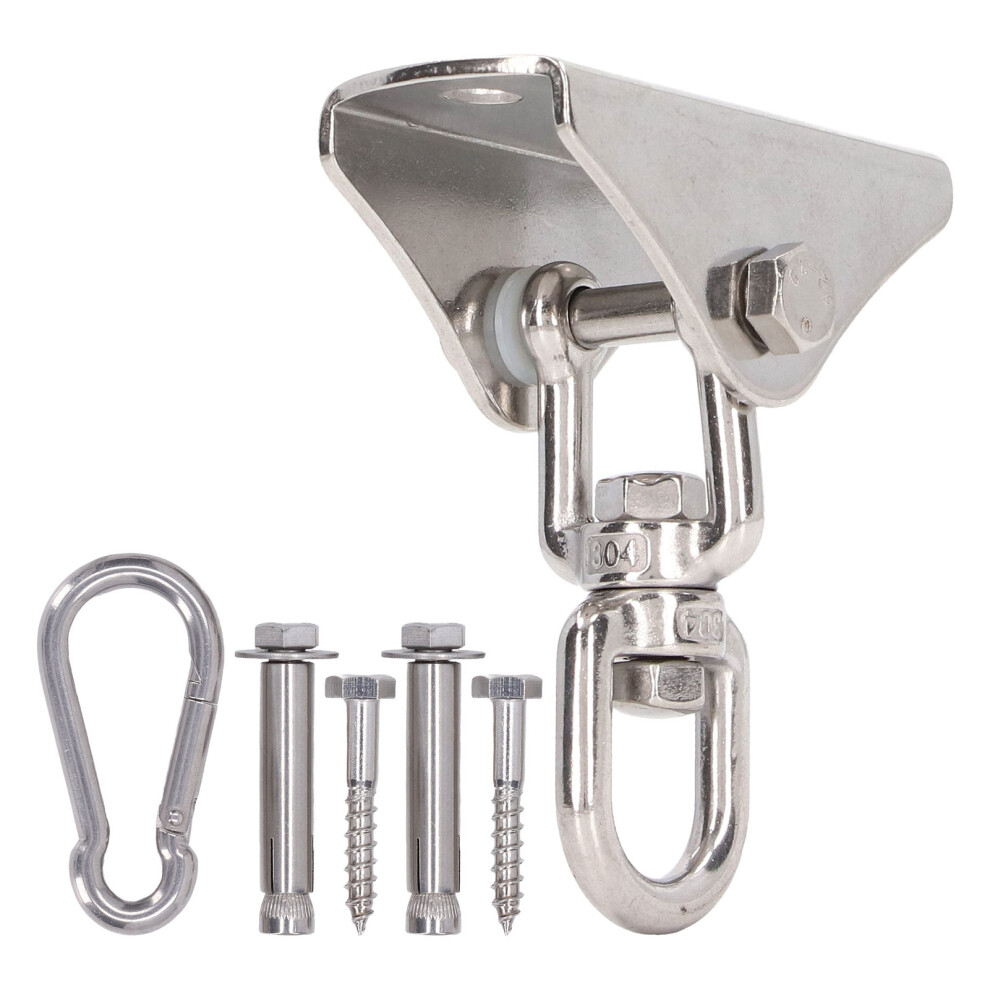 360 Degree Rotate Swing Hanger Carabiner Hook Hammock Accessory 643505320008