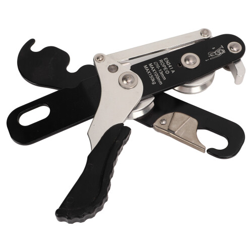 Manual Climbing Descender Aluminum Alloy Self Locking 2