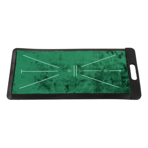 Golf Swing Test Pad Indoor Training Mat Easy Storage 2