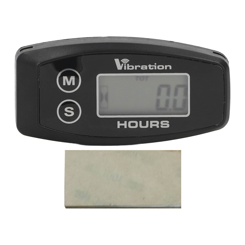 Wireless Hour Meter Vibration Activation Digital Gauge Marine Motor 643505321531