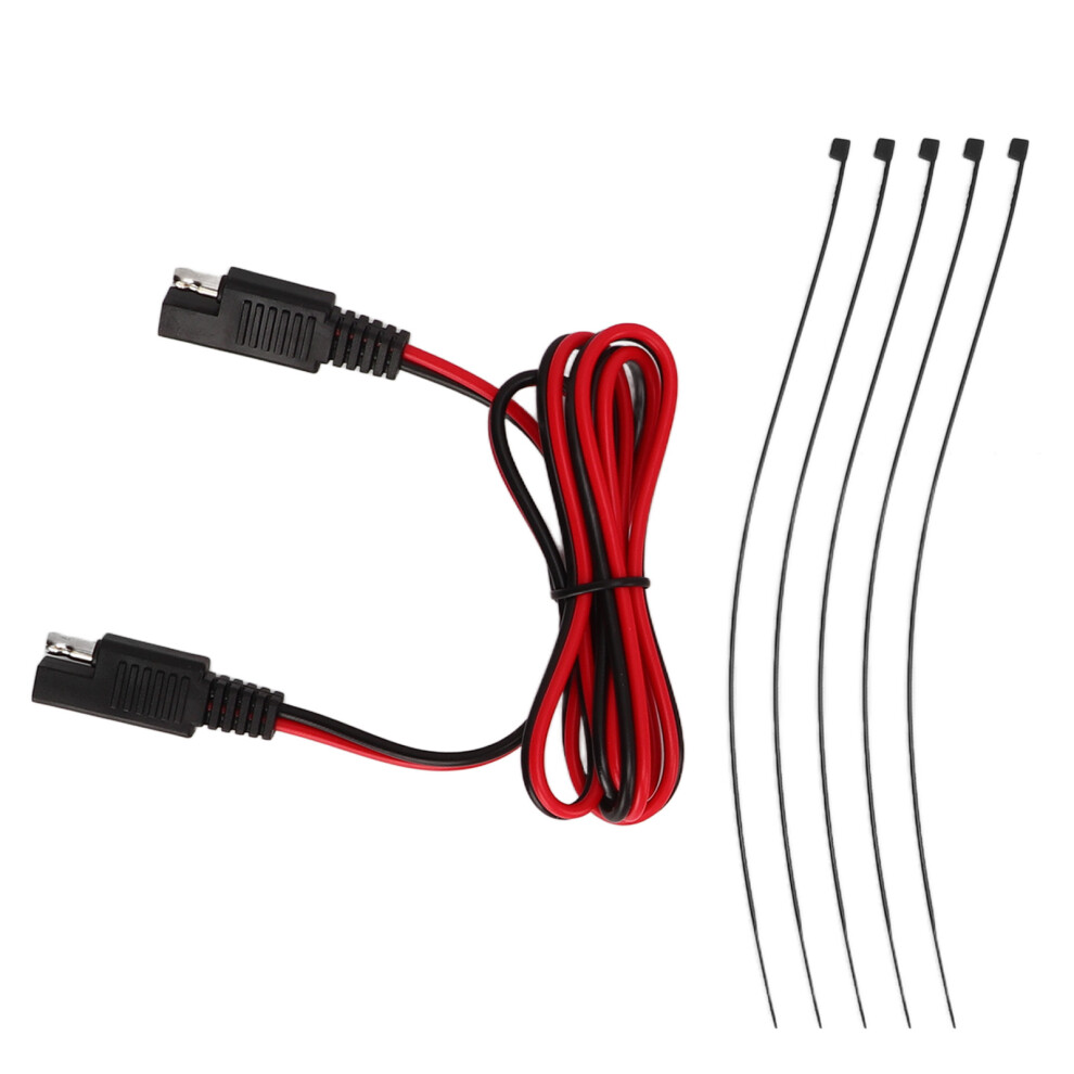 16Awg Sae To Sae Extension Cable Pvc Copper Battery Charging With Tie 643505321616