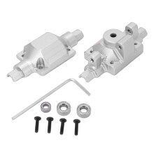 (Silver) 1/24 RC Axle Housing Aluminum Alloy for ECX Barrage RGT FTX Red
