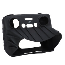 (Black) Silicone Drone Remote Case Sunshade Sleeve for Mini 3 Pro Black