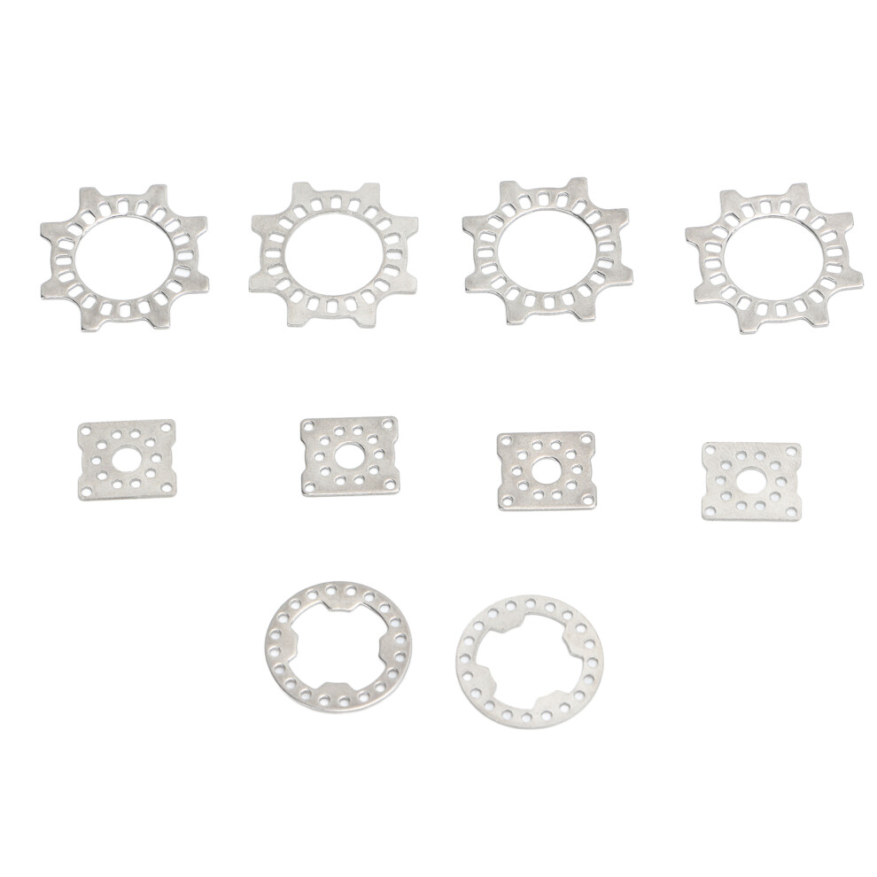 10 Pcs Differential Gasket For Arrma Mojave Kraton Rc Car Shim 643505322934
