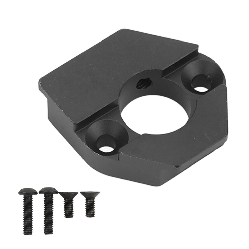 (Black) Sliding Motor Mount Plate Aluminum For Arrma 1/7 1/8 Black 643505326581