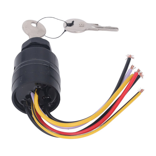6 Wire Ignition Key Switch Push to Choke Starter for OUTBOARD MOTORS 1