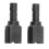 (Black) 2pcs RC Car Diff Cup Steel 1/7 1/8 Series Silver 1