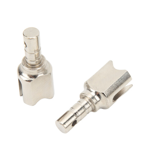 (Silver) 2pcs RC Car Diff Cup Steel 1/7 1/8 Series Silver 2