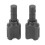 (Black) 2pcs RC Car Diff Cup Steel 1/7 1/8 Series Silver 4