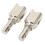 (Silver) 2pcs RC Car Diff Cup Steel 1/7 1/8 Series Silver 5