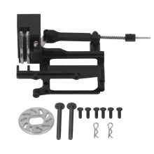 (Black) RC Alloy Handbrake Module AR311025 for ARRMA 1/7 1/8 RC Car Red
