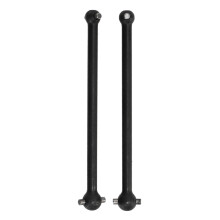 (Black) 2pcs RC Rear Driveshaft Dogbones 92mm Steel High Strength Black