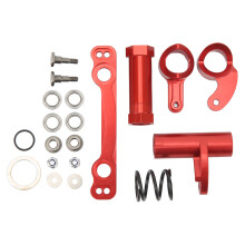 (Red) Aluminum Steering Assembly for ARRMA 1/7 1/8 Red