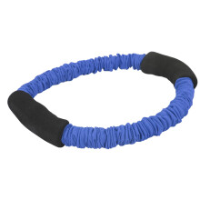 (Blue 25lbs) Arm Pull Rope Professional Fitness Elastic Arm Strength Black 45lbs