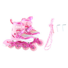 (S) Kinder verstellbare Inline-Skates Soft Roller Schuhe