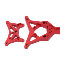 (Red) Aluminum Shock Tower Kit for LOSI 1/10 22S 2WD RC Car Red