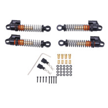 (Black) 1/24 RC Shock for AXIAL SCX24 Tracked Cars Aluminum Alloy Black
