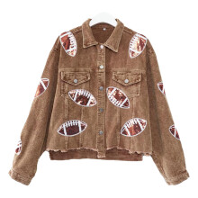 (Brown XL) Women Turn Down Collar Jacket Warm Long Sleeve Coat Brown