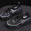 (Black 38) Thick Soles Sneakers Cushioning Support Beige 36 4