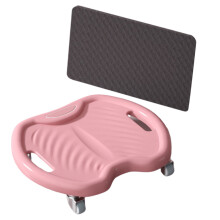 4 Wheel Abdominal Trainer Silent Core Workout Machine for Home Gym